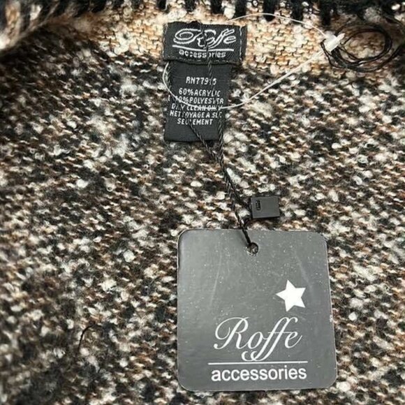 NEW Roffe Acessories Women’s Wrap Shawl Jacket - One Size Fits Most - Picture 4 of 4